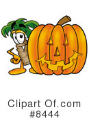 Palm Tree Mascot Clipart #8444 by Mascot Junction