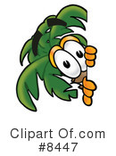 Palm Tree Mascot Clipart #8447 by Mascot Junction