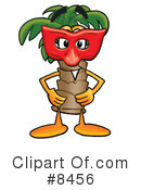 Palm Tree Mascot Clipart #8456 by Mascot Junction