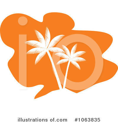 Royalty-Free (RF) Palm Trees Clipart Illustration by Vector Tradition SM - Stock Sample #1063835