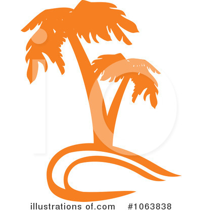 Royalty-Free (RF) Palm Trees Clipart Illustration by Vector Tradition SM - Stock Sample #1063838
