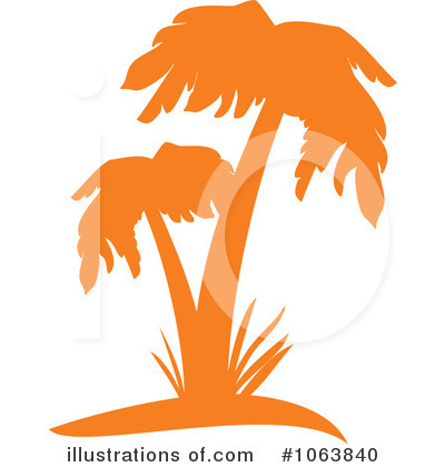 Royalty-Free (RF) Palm Trees Clipart Illustration by Vector Tradition SM - Stock Sample #1063840