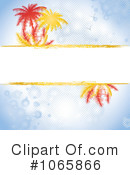 Palm Trees Clipart #1065866 by MilsiArt