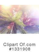 Palm Trees Clipart #1331908 by KJ Pargeter
