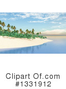 Palm Trees Clipart #1331912 by KJ Pargeter