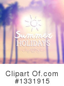 Palm Trees Clipart #1331915 by KJ Pargeter