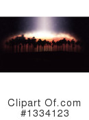 Palm Trees Clipart #1334123 by KJ Pargeter