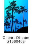 Palm Trees Clipart #1560403 by elaineitalia