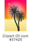 Palm Trees Clipart #37425 by Prawny