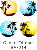 Palm Trees Clipart #47014 by KJ Pargeter