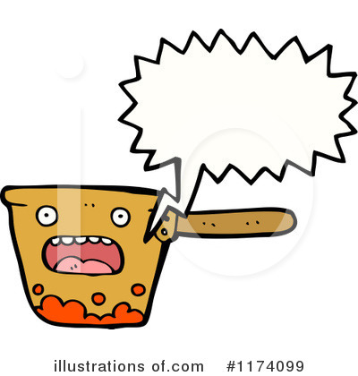 Royalty-Free (RF) Pan Clipart Illustration by lineartestpilot - Stock Sample #1174099