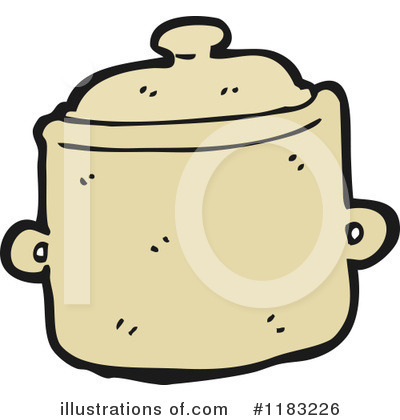 Royalty-Free (RF) Pan Clipart Illustration by lineartestpilot - Stock Sample #1183226