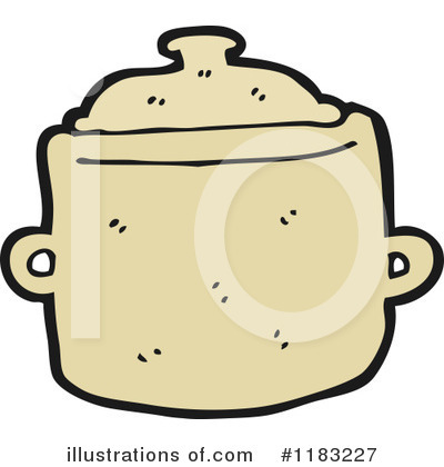 Royalty-Free (RF) Pan Clipart Illustration by lineartestpilot - Stock Sample #1183227