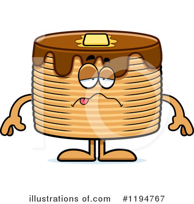 Royalty-Free (RF) Pancakes Clipart Illustration by Cory Thoman - Stock Sample #1194767