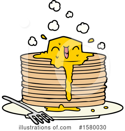 Pancakes Clipart #1580030 by lineartestpilot