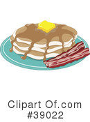 Pancakes Clipart #39022 by Maria Bell