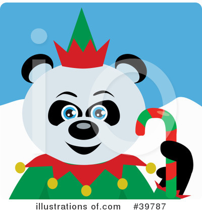 Panda Clipart #39787 by Dennis Holmes Designs