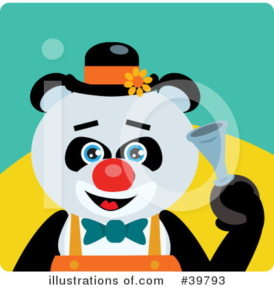 Panda Clipart #39793 by Dennis Holmes Designs