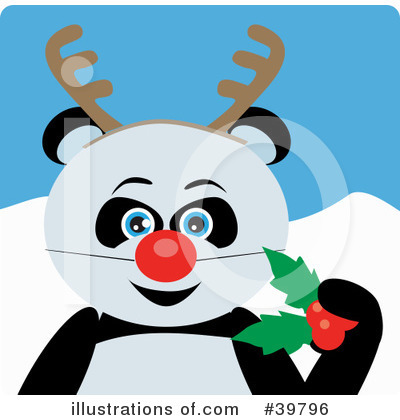 Panda Clipart #39796 by Dennis Holmes Designs