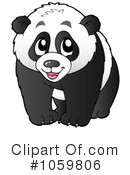 Panda Clipart #1059806 by visekart