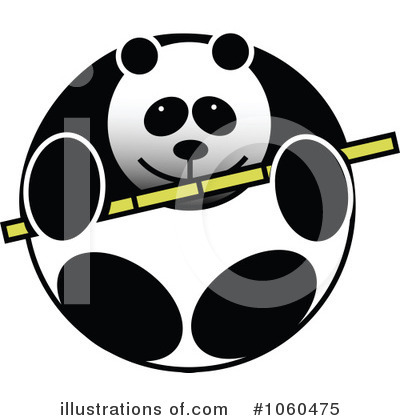 Royalty-Free (RF) Panda Clipart Illustration by Vector Tradition SM - Stock Sample #1060475