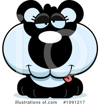 Royalty-Free (RF) Panda Clipart Illustration by Cory Thoman - Stock Sample #1091217