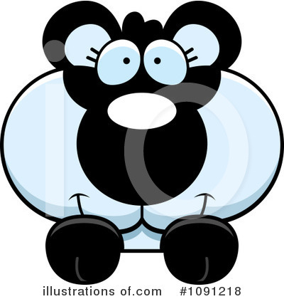 Royalty-Free (RF) Panda Clipart Illustration by Cory Thoman - Stock Sample #1091218