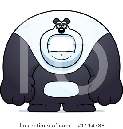 Royalty-Free (RF) Panda Clipart Illustration by Cory Thoman - Stock Sample #1114738