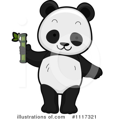 Panda Clipart #1117321 by BNP Design Studio