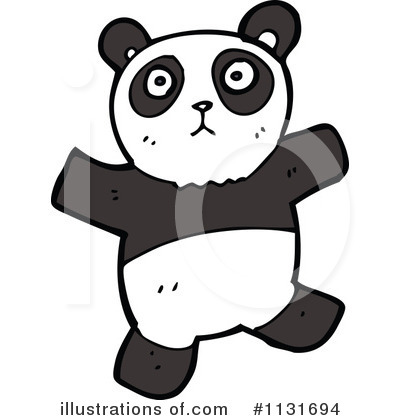 Royalty-Free (RF) Panda Clipart Illustration by lineartestpilot - Stock Sample #1131694