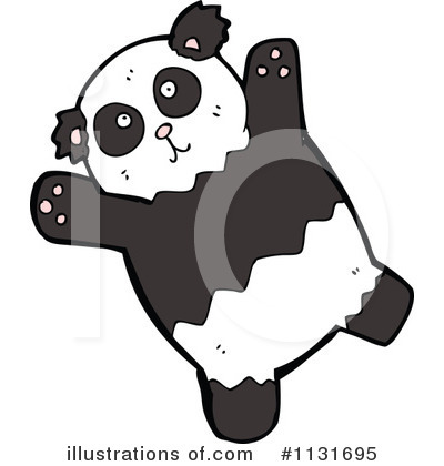 Royalty-Free (RF) Panda Clipart Illustration by lineartestpilot - Stock Sample #1131695