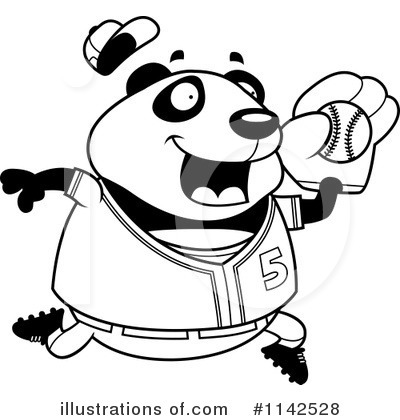 Royalty-Free (RF) Panda Clipart Illustration by Cory Thoman - Stock Sample #1142528