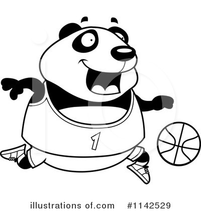 Royalty-Free (RF) Panda Clipart Illustration by Cory Thoman - Stock Sample #1142529
