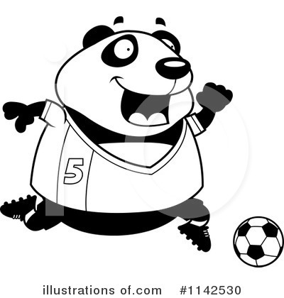Royalty-Free (RF) Panda Clipart Illustration by Cory Thoman - Stock Sample #1142530