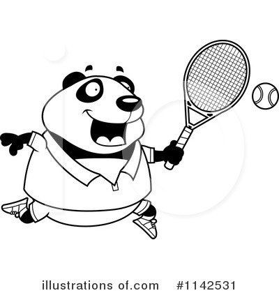 Royalty-Free (RF) Panda Clipart Illustration by Cory Thoman - Stock Sample #1142531