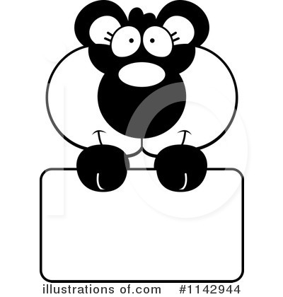 Royalty-Free (RF) Panda Clipart Illustration by Cory Thoman - Stock Sample #1142944