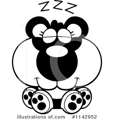 Royalty-Free (RF) Panda Clipart Illustration by Cory Thoman - Stock Sample #1142952