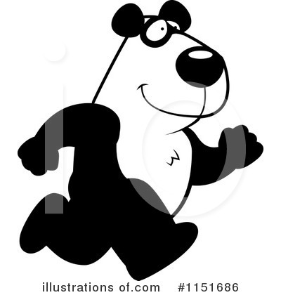 Royalty-Free (RF) Panda Clipart Illustration by Cory Thoman - Stock Sample #1151686