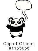Panda Clipart #1155056 by lineartestpilot