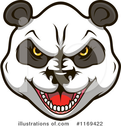 Royalty-Free (RF) Panda Clipart Illustration by Vector Tradition SM - Stock Sample #1169422