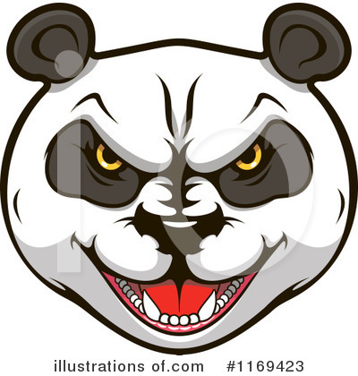 Royalty-Free (RF) Panda Clipart Illustration by Vector Tradition SM - Stock Sample #1169423