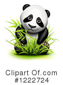 Panda Clipart #1222724 by Oligo