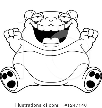 Royalty-Free (RF) Panda Clipart Illustration by Cory Thoman - Stock Sample #1247140