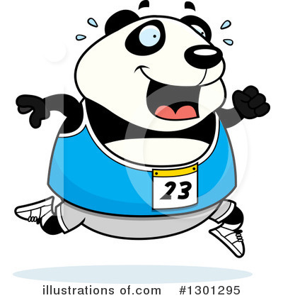 Royalty-Free (RF) Panda Clipart Illustration by Cory Thoman - Stock Sample #1301295