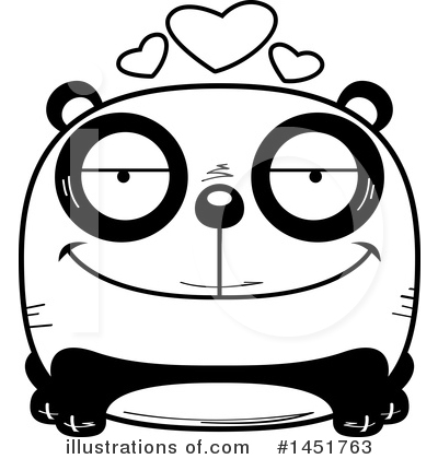 Royalty-Free (RF) Panda Clipart Illustration by Cory Thoman - Stock Sample #1451763