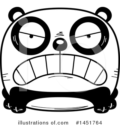 Royalty-Free (RF) Panda Clipart Illustration by Cory Thoman - Stock Sample #1451764