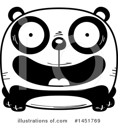Royalty-Free (RF) Panda Clipart Illustration by Cory Thoman - Stock Sample #1451769