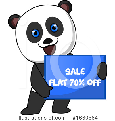 Royalty-Free (RF) Panda Clipart Illustration by Morphart Creations - Stock Sample #1660684