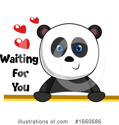 Royalty-Free (RF) Panda Clipart Illustration by Morphart Creations - Stock Sample #1660686