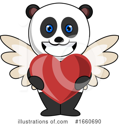 Royalty-Free (RF) Panda Clipart Illustration by Morphart Creations - Stock Sample #1660690